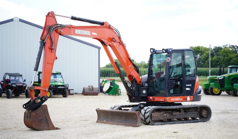 2017 Kubota KX080-4 full