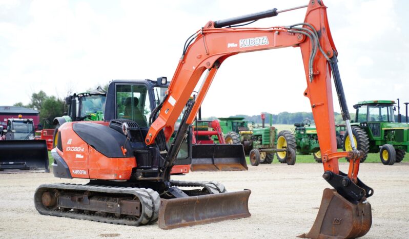 2017 Kubota KX080-4 full