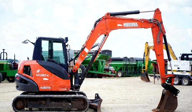 2017 Kubota KX080-4 full