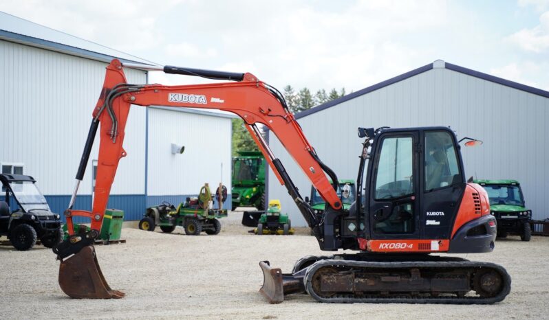2017 Kubota KX080-4 full