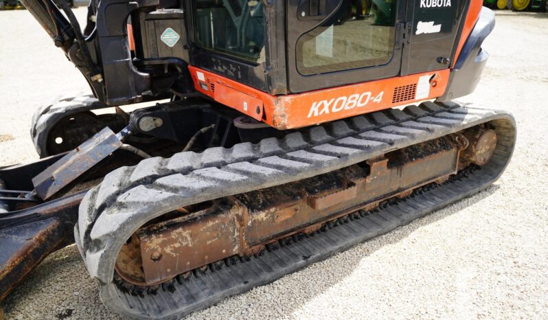 2017 Kubota KX080-4 full