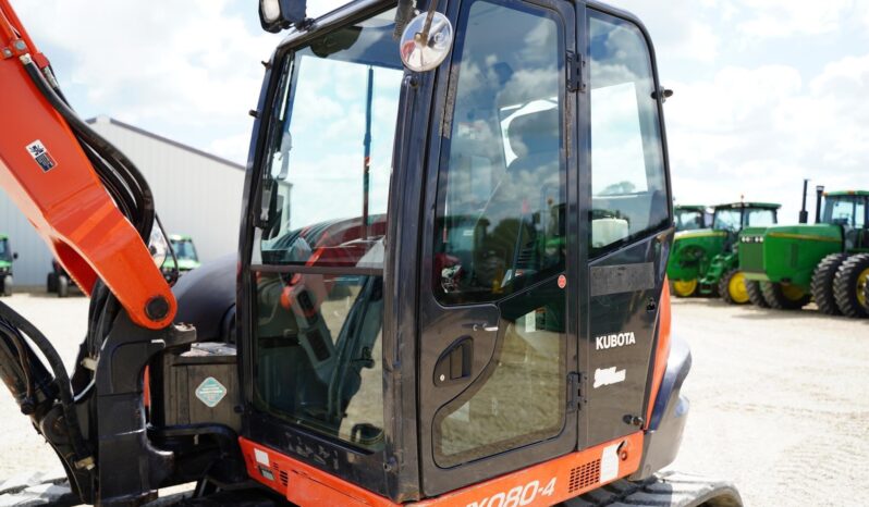 2017 Kubota KX080-4 full
