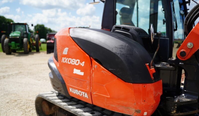 2017 Kubota KX080-4 full