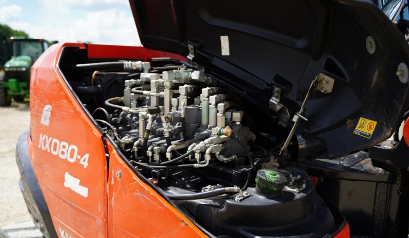 2017 Kubota KX080-4 full