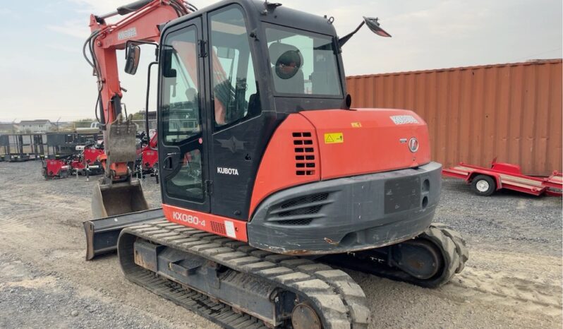 2016 Kubota KX080-4S full