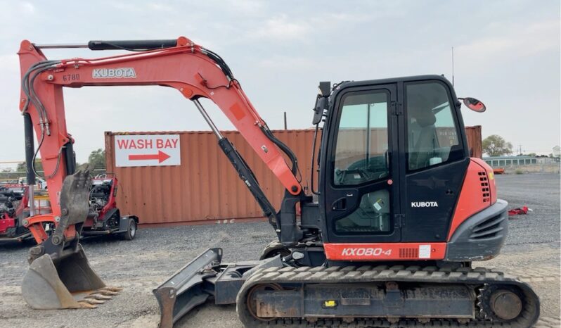 2016 Kubota KX080-4S full